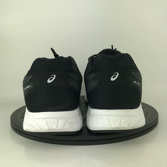 Asics Gel-Contend 5 Black/White Athletic Running Shoes 1011A256 Men's Size 14 - Picture 6 of 12
